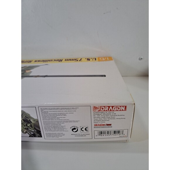 NOB Dragon 75019 1:6 Scale U.S. 75mm Recoilless Rifle Model Kit - Picture 15 of 15